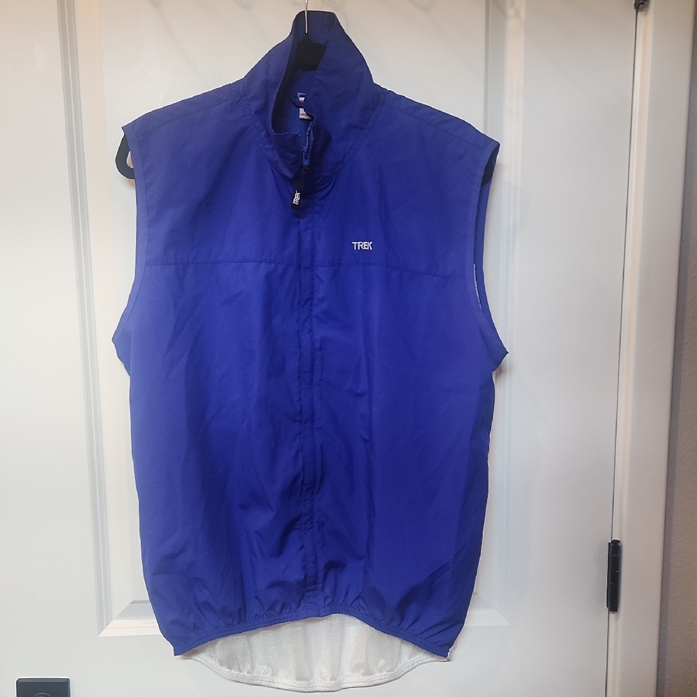 Blue Sporty Jersey Shirt with High Collar